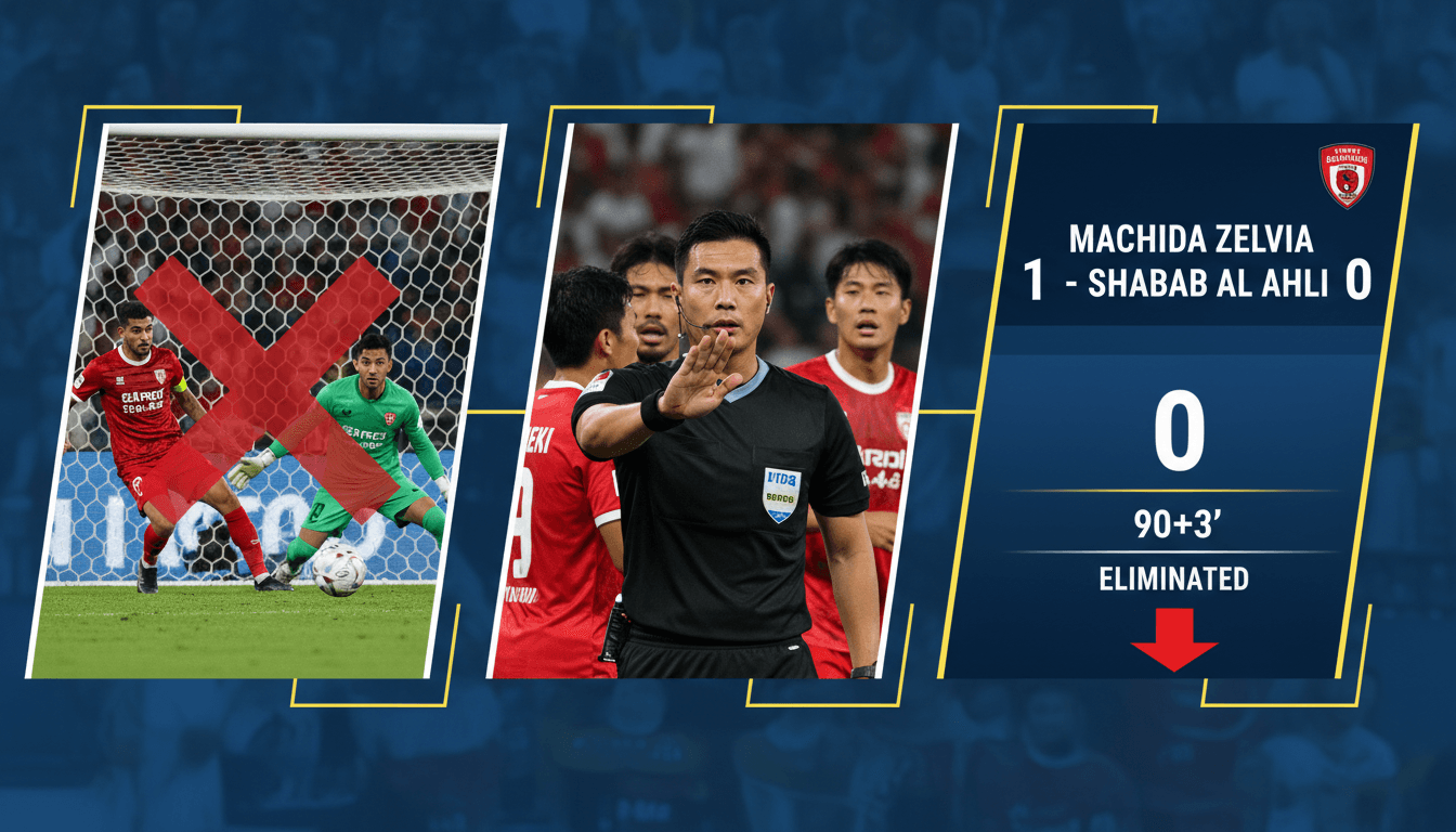 Shabab Al Ahli eliminated from AFC Champions League after controversial officiating