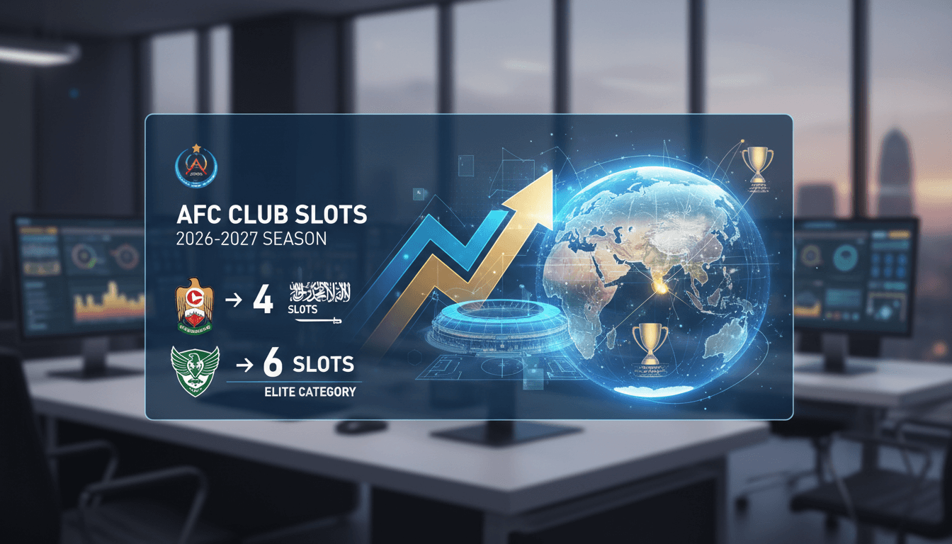 AFC increases club competition slots for UAE and Saudi Arabia for 2026-2027 season