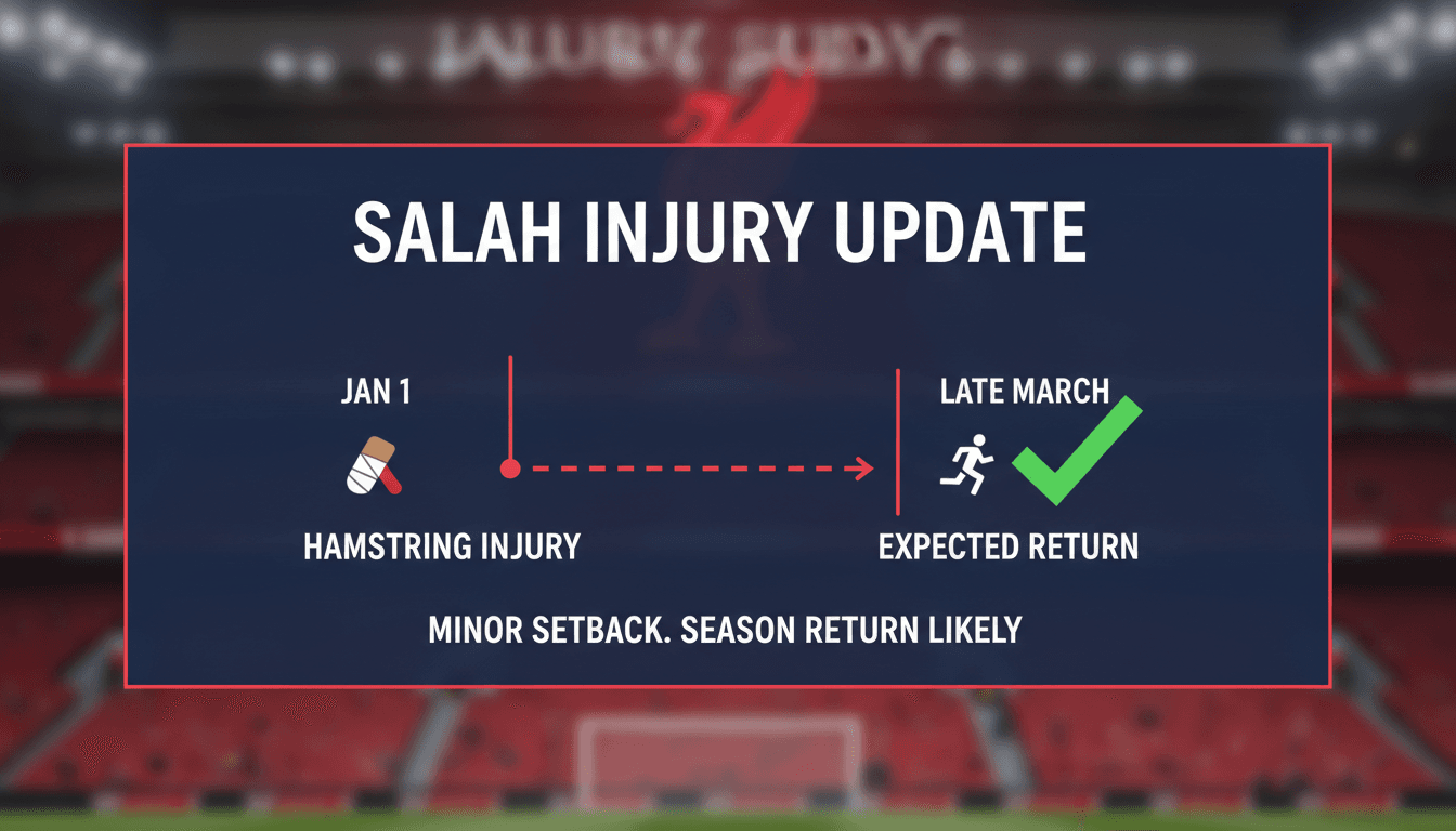 Mohamed Salah's Minor Injury Alleviates Concerns Over Season Return