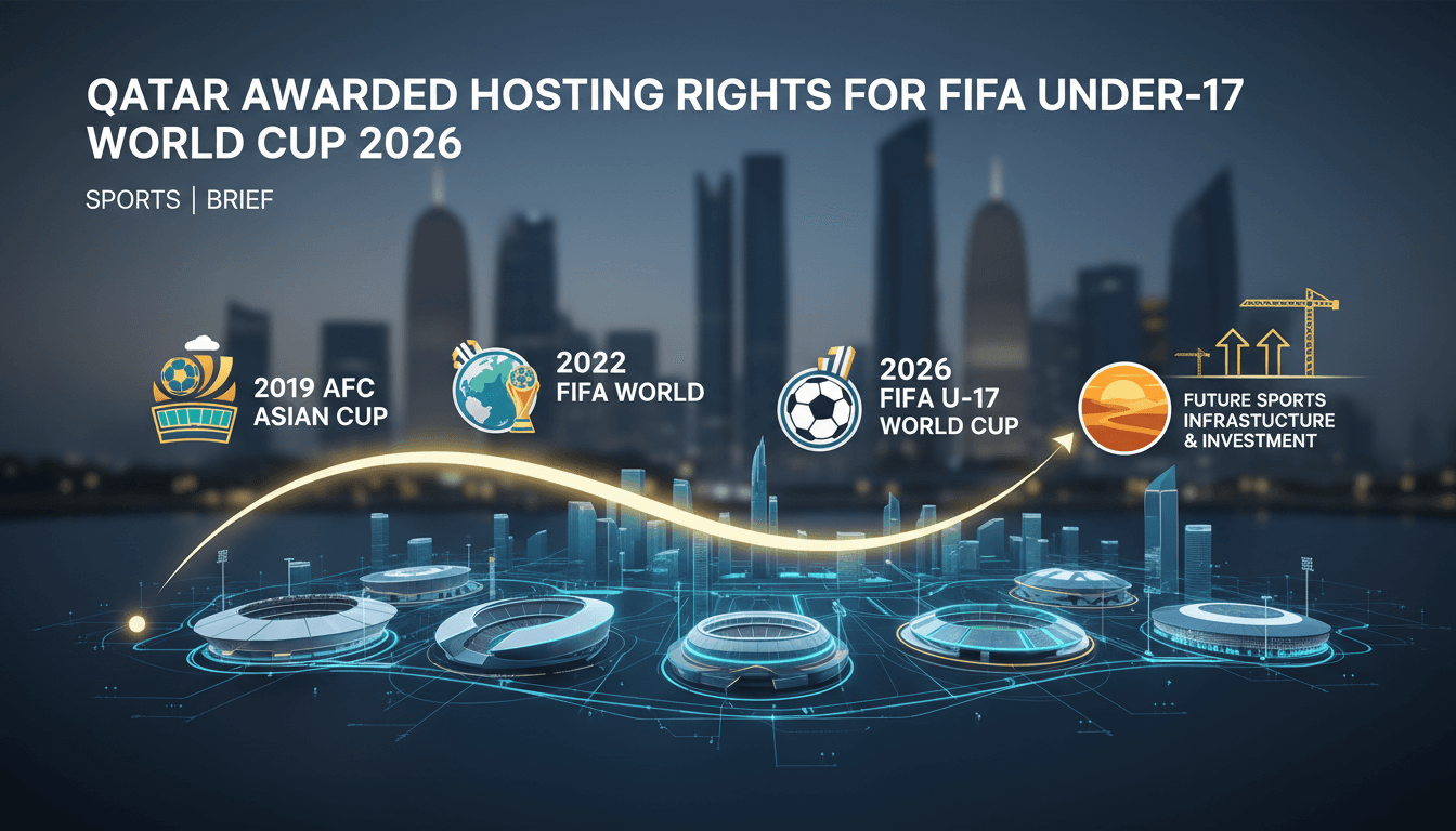 Qatar awarded hosting rights for FIFA Under-17 World Cup 2026