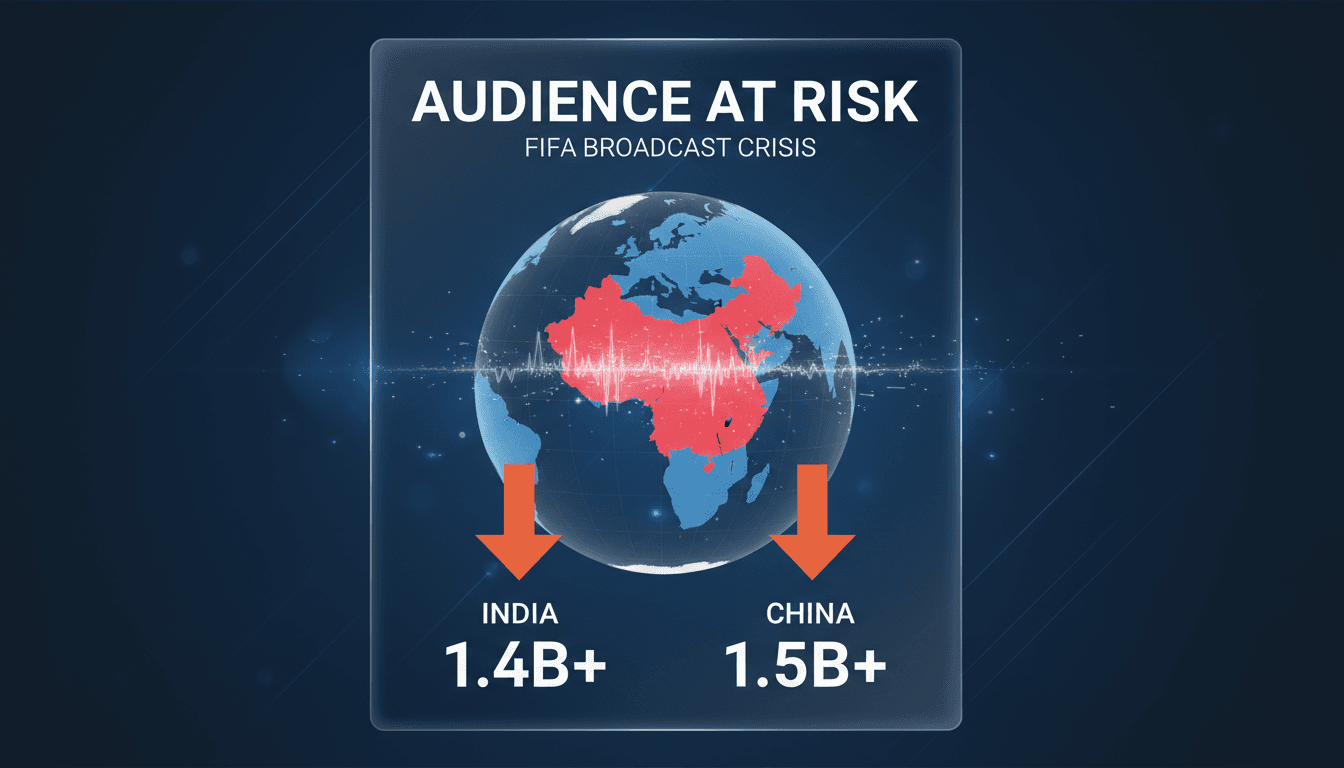 FIFA faces broadcast crisis for World Cup in India and China