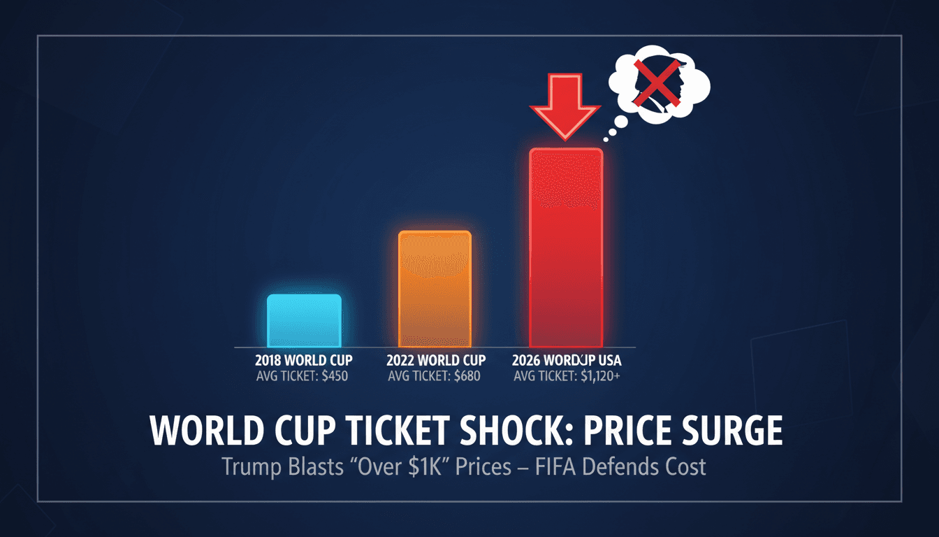 President Trump discussing World Cup ticket prices