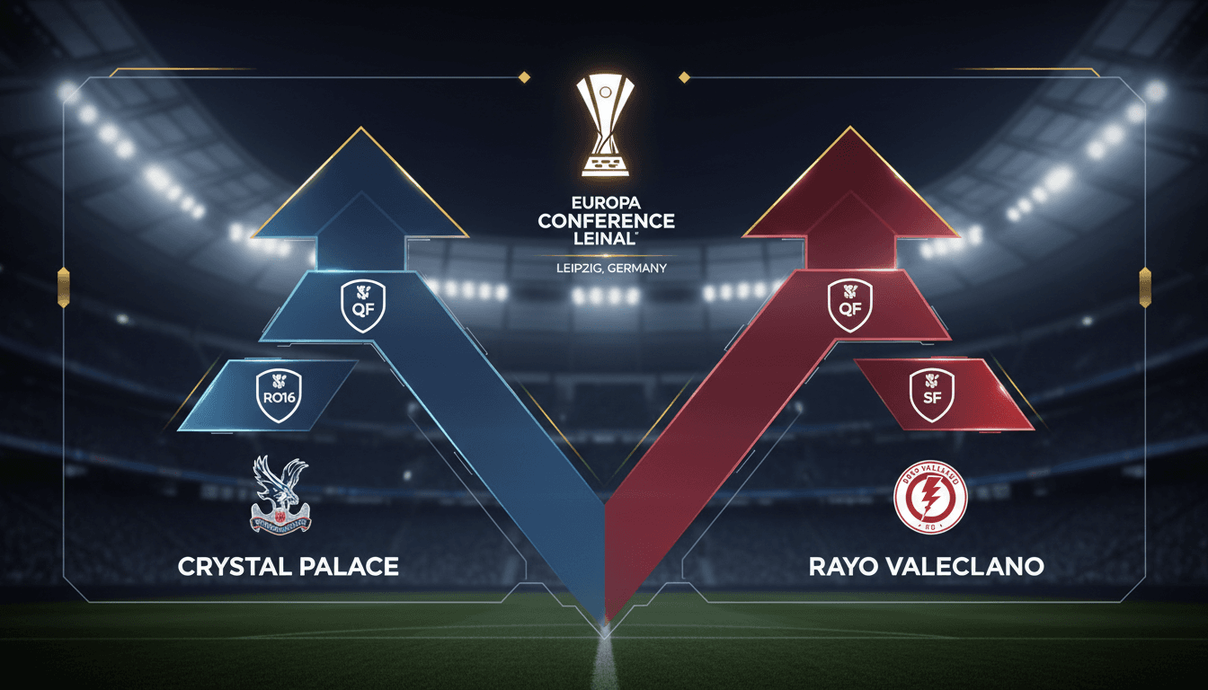 Crystal Palace and Rayo Vallecano reach Europa Conference League final