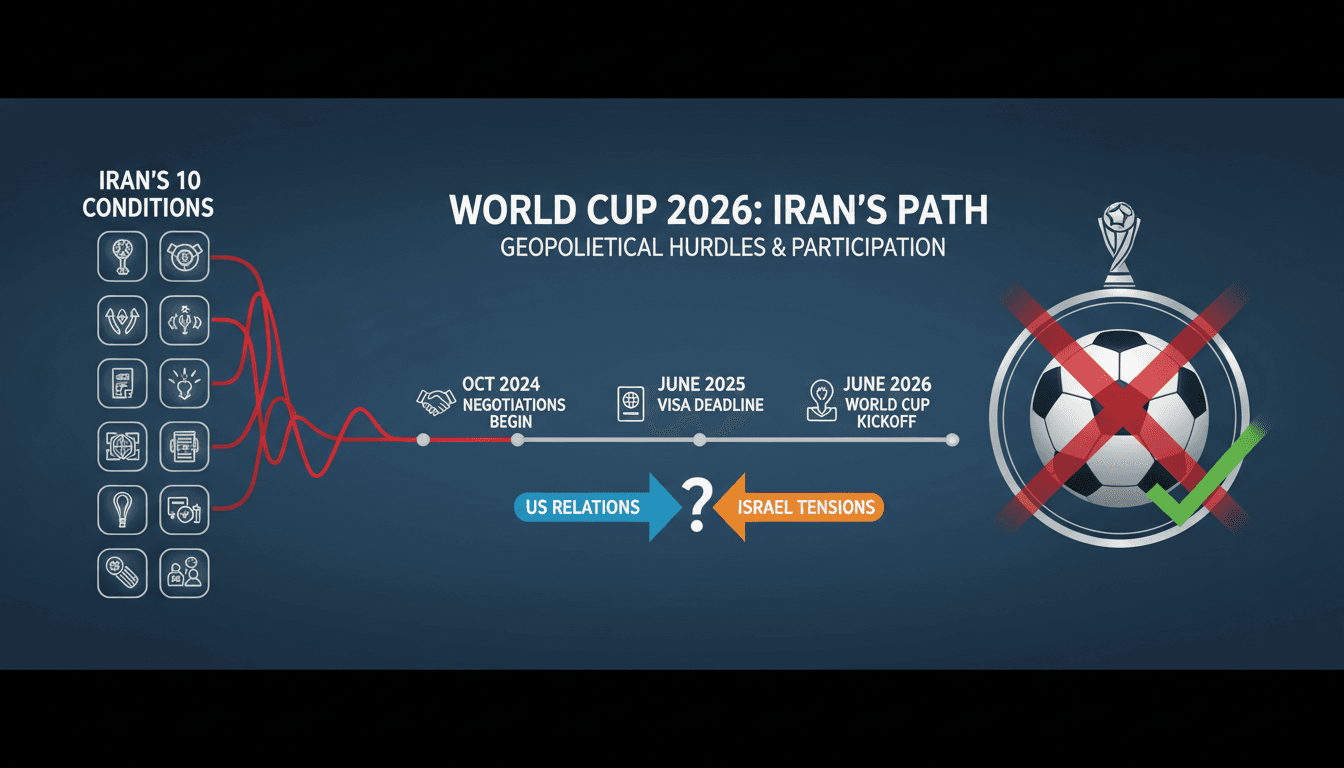 Iran's World Cup Participation Depends on Resolution of Geopolitical Concerns