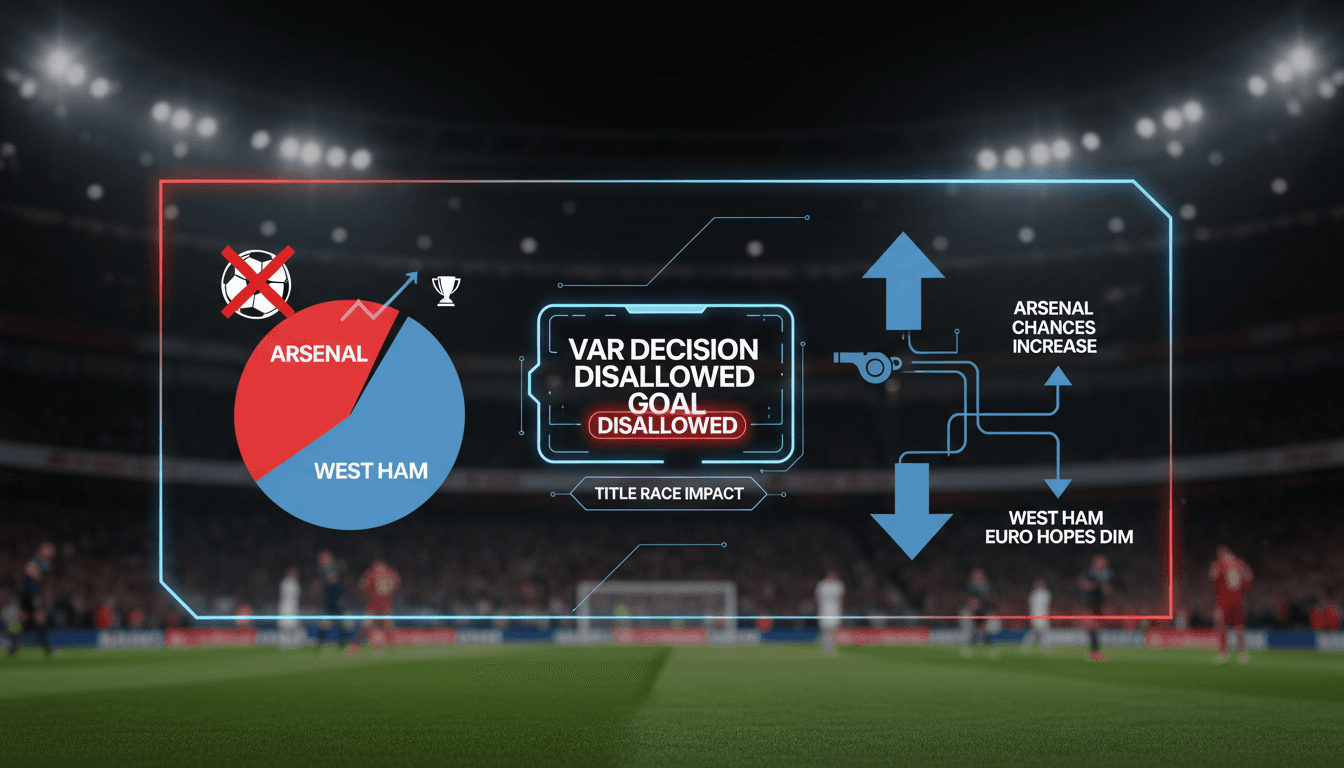 VAR decision analysis in Premier League match between West Ham and Arsenal
