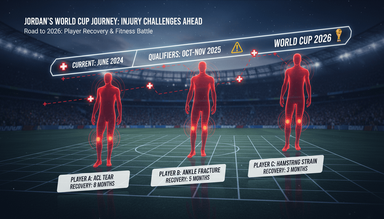 Jordan's national football team prepares for historic World Cup debut in 2026
