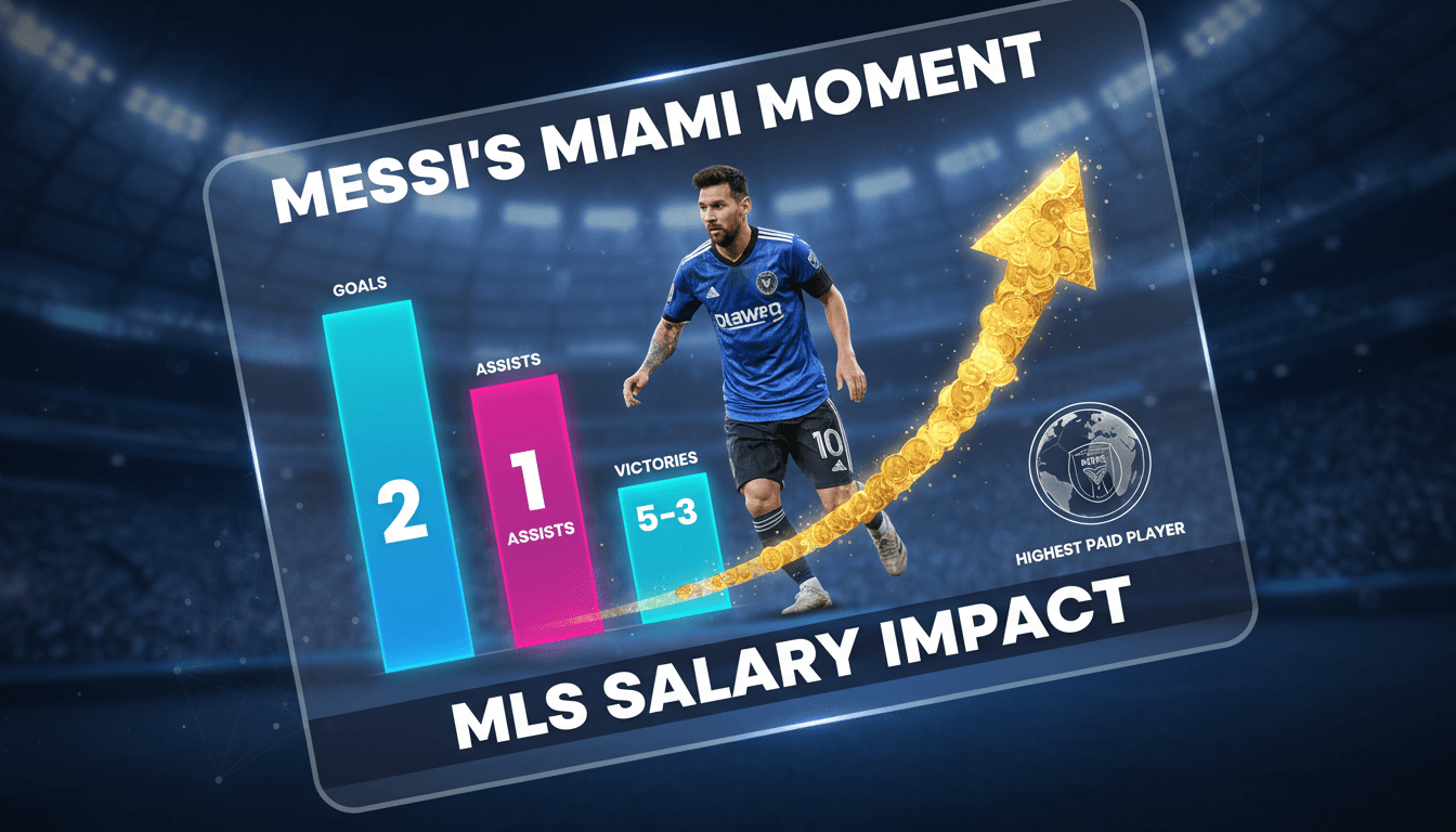 Lionel Messi leads Inter Miami to 5-3 victory over Cincinnati in MLS
