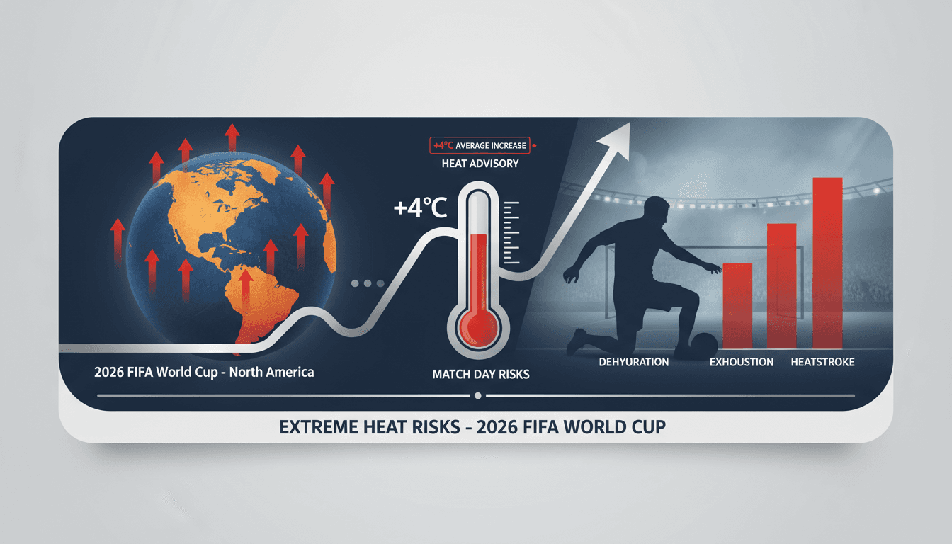 Experts Warn of Extreme Heat Risks for 2026 FIFA World Cup