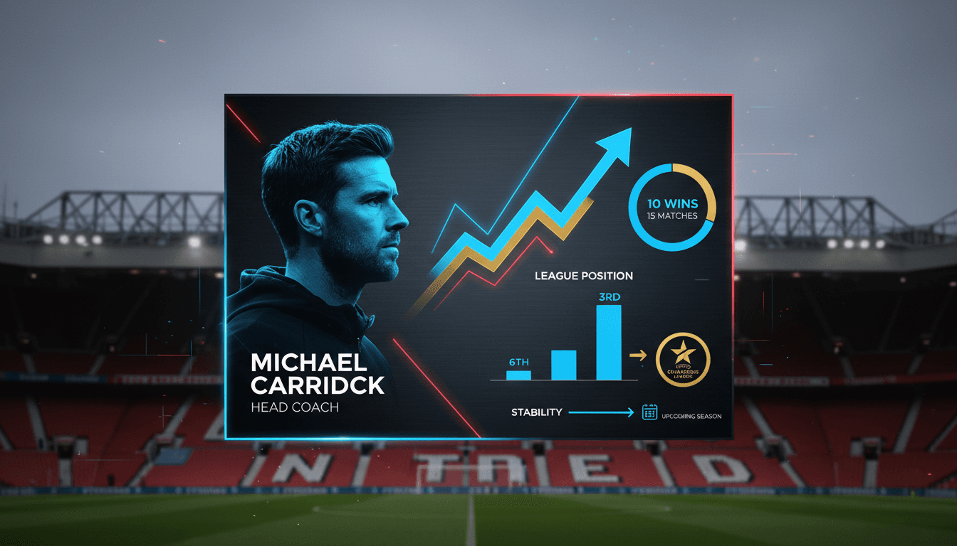 Michael Carrick set to be appointed permanent head coach of Manchester United
