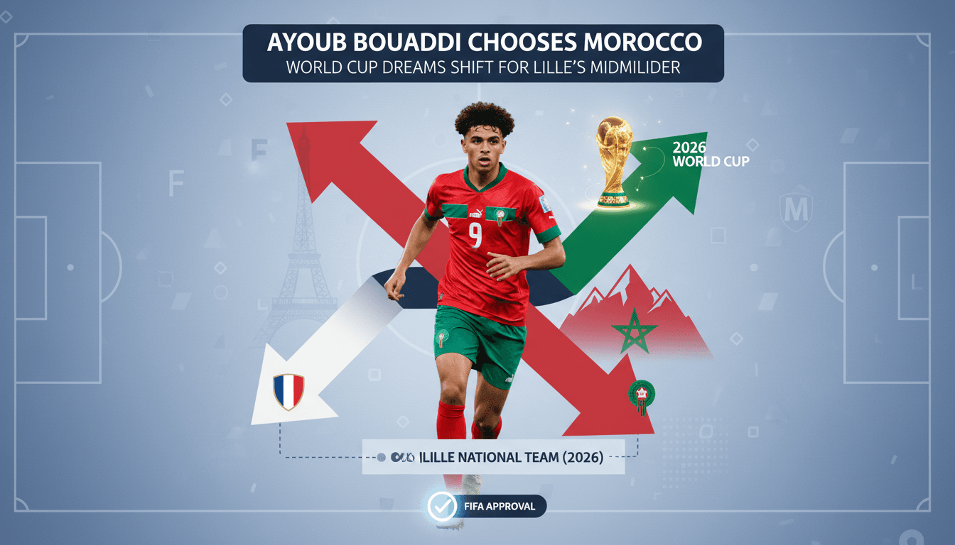 Ayoub Bouaddi Chooses to Represent Morocco in Upcoming World Cup