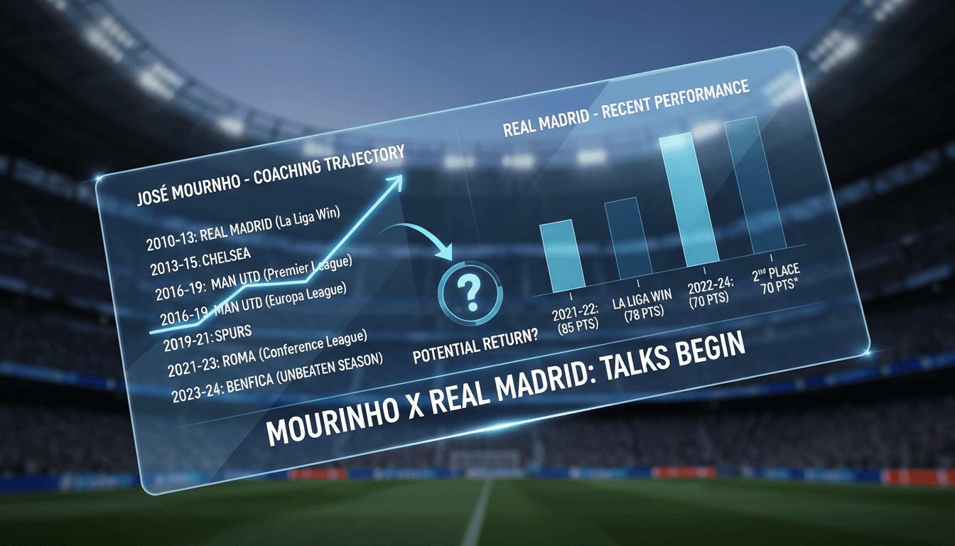 José Mourinho in Talks for Potential Return to Real Madrid