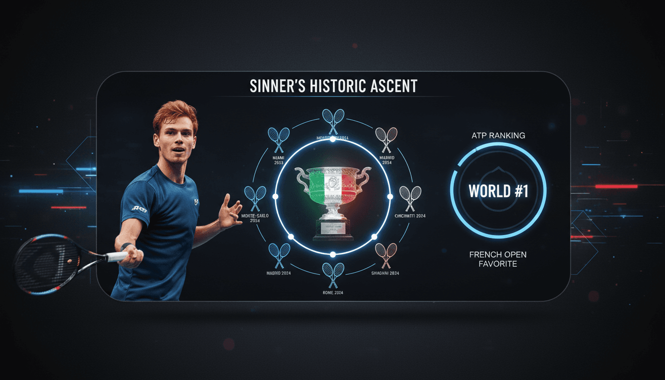 Jannik Sinner wins Italian Open, marking first title for Italy in 50 years