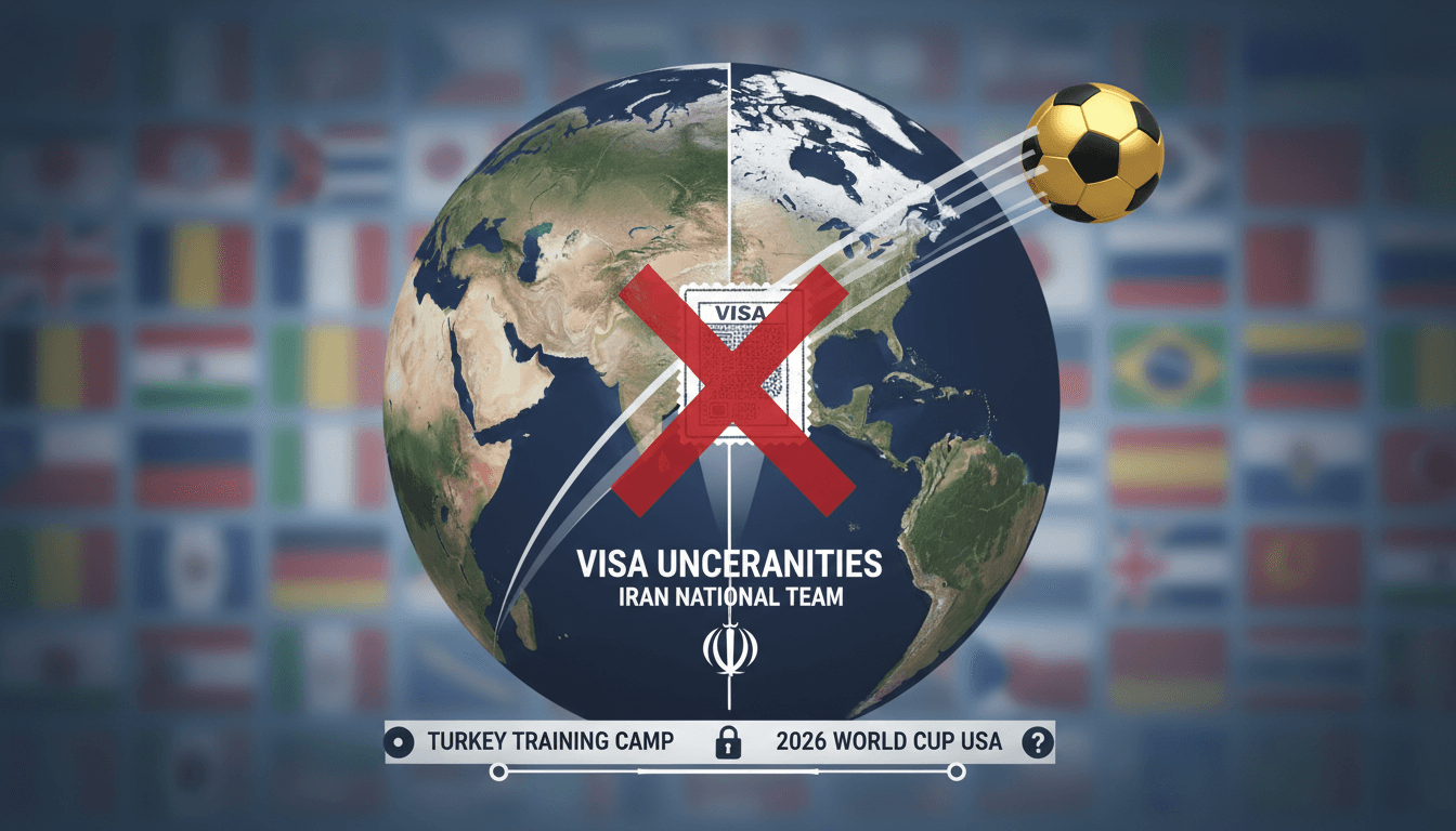 Iran's national football team begins World Cup training camp in Turkey amid US visa uncertainties