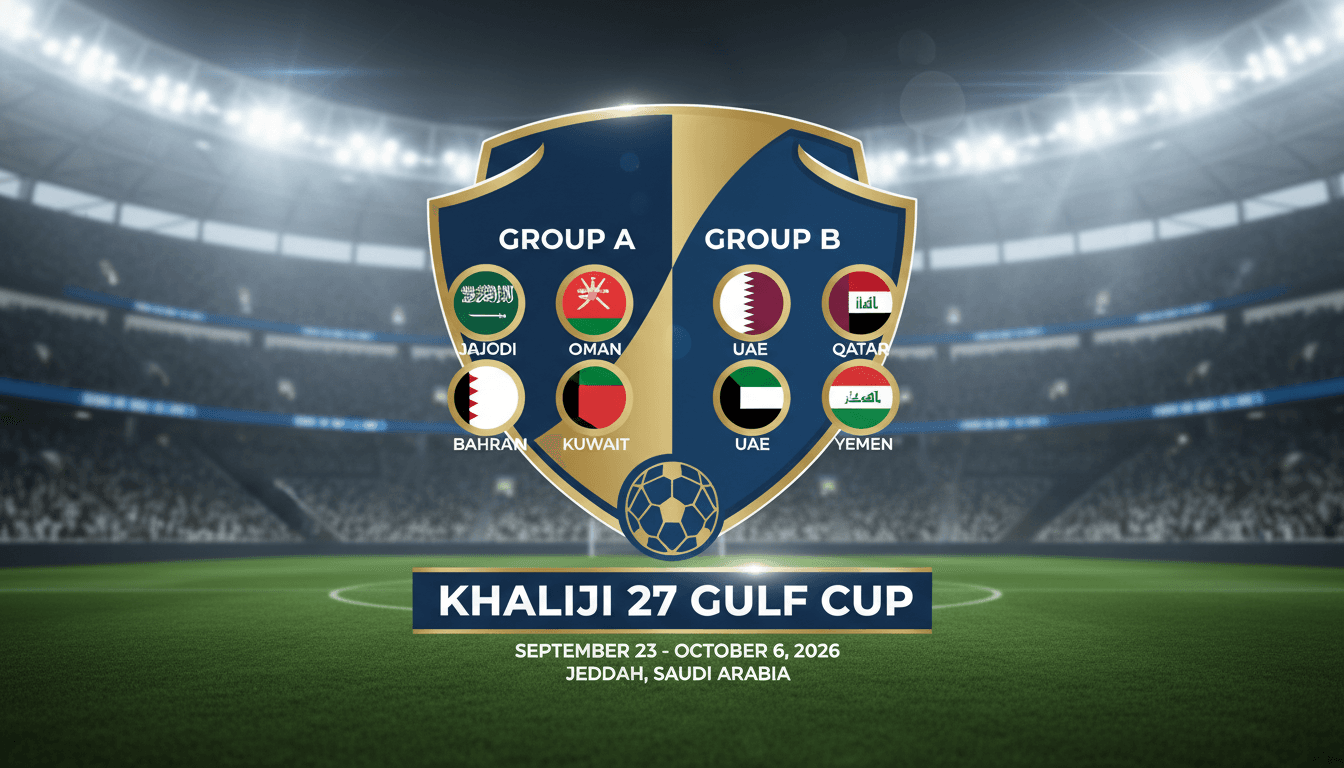 Khaliji 27 Gulf Cup draw event in Jeddah, Saudi Arabia
