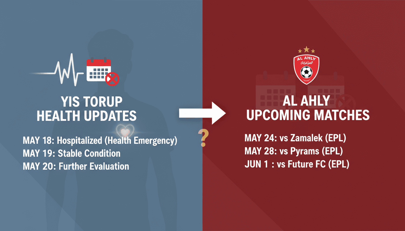 Al Ahly Coach Yis Torup Hospitalized Due to Health Emergency