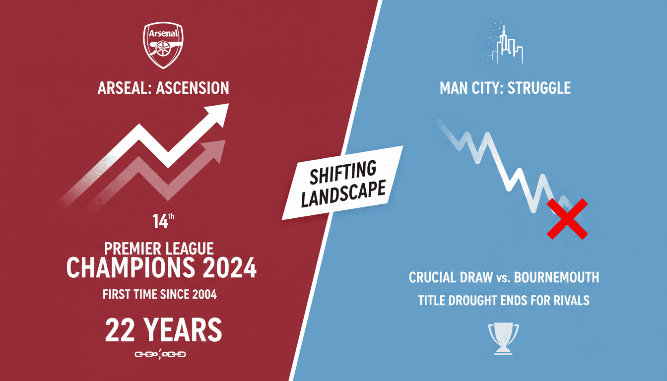 Arsenal wins Premier League title for first time since 2004