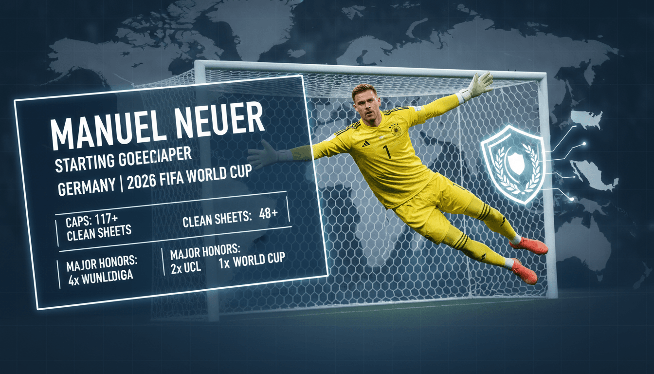 Manuel Neuer in action as Germany's goalkeeper during a match.