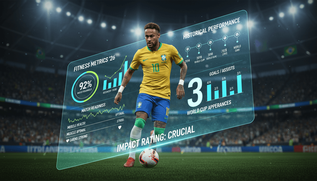 Neymar celebrating his return to Brazil's national team for the World Cup