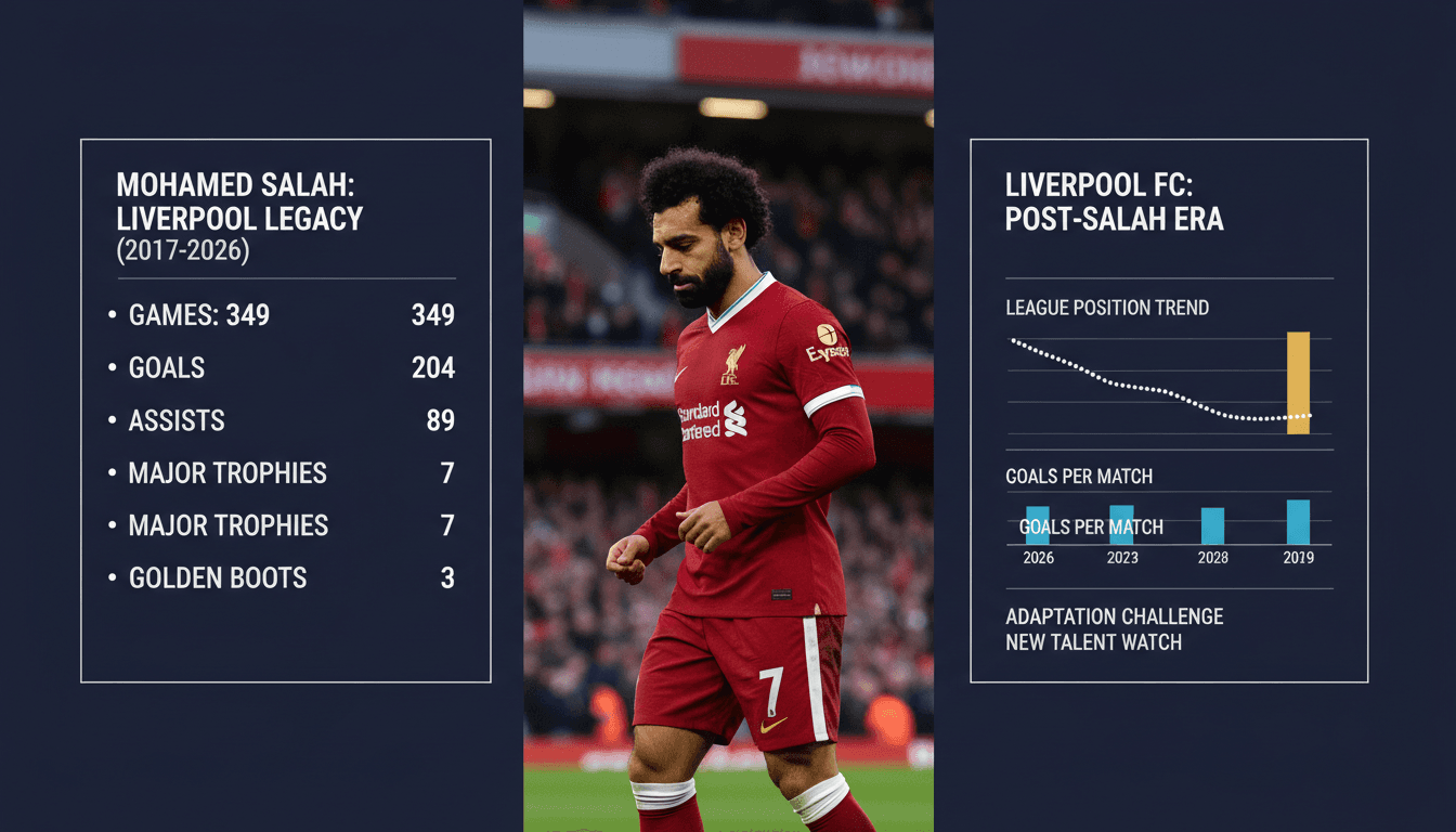 Mohamed Salah celebrating a goal during his time at Liverpool FC
