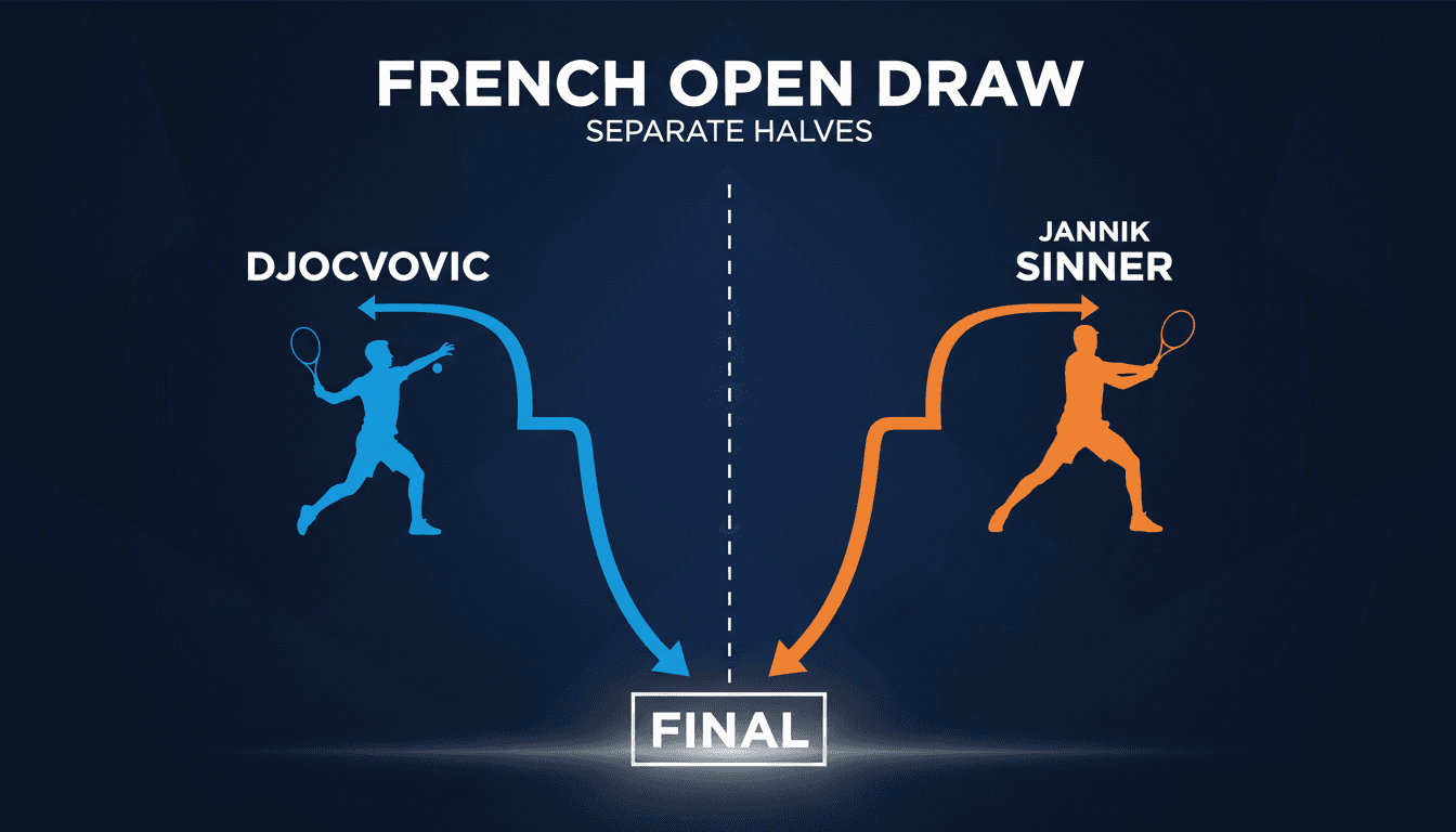 Djokovic and Sinner poised for a competitive French Open tournament.