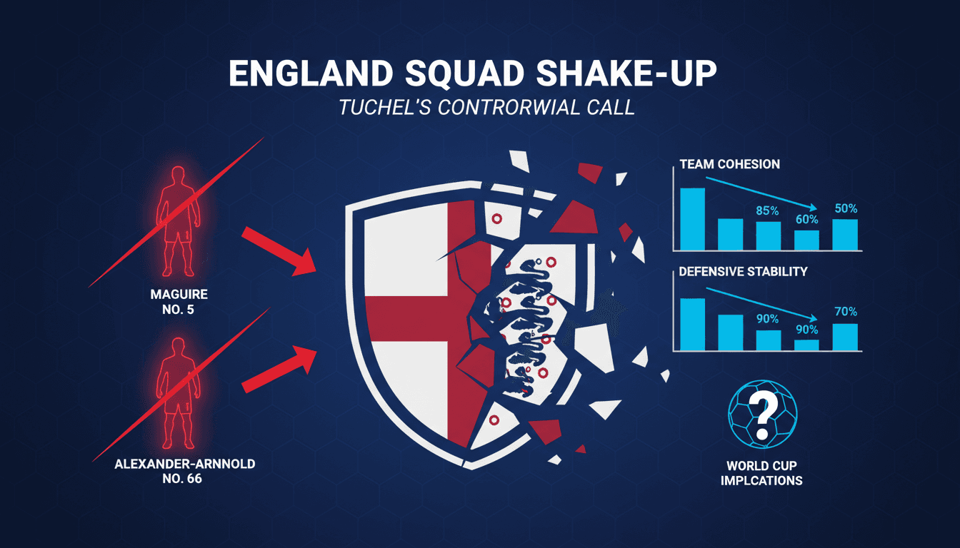 Thomas Tuchel announces controversial England World Cup squad excluding key players