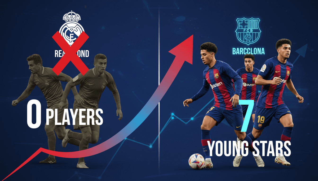 Spain's World Cup squad announcement featuring young talents.