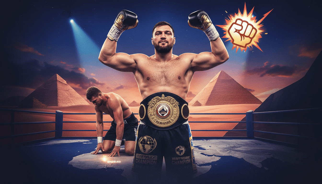 Oleksandr Usyk Retains Heavyweight Titles with 11th-Round Stoppage of Rico Verhoeven