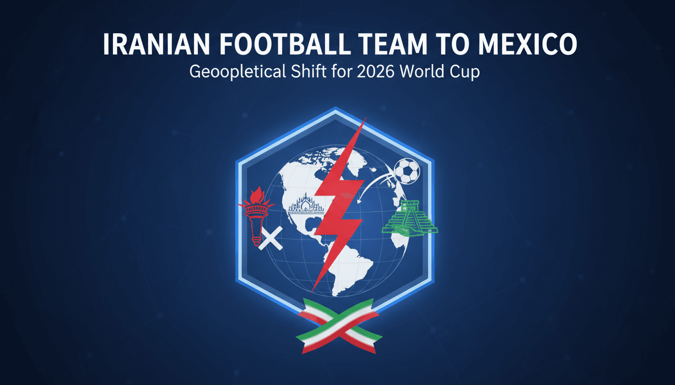 Iranian national football team training in Mexico ahead of the World Cup