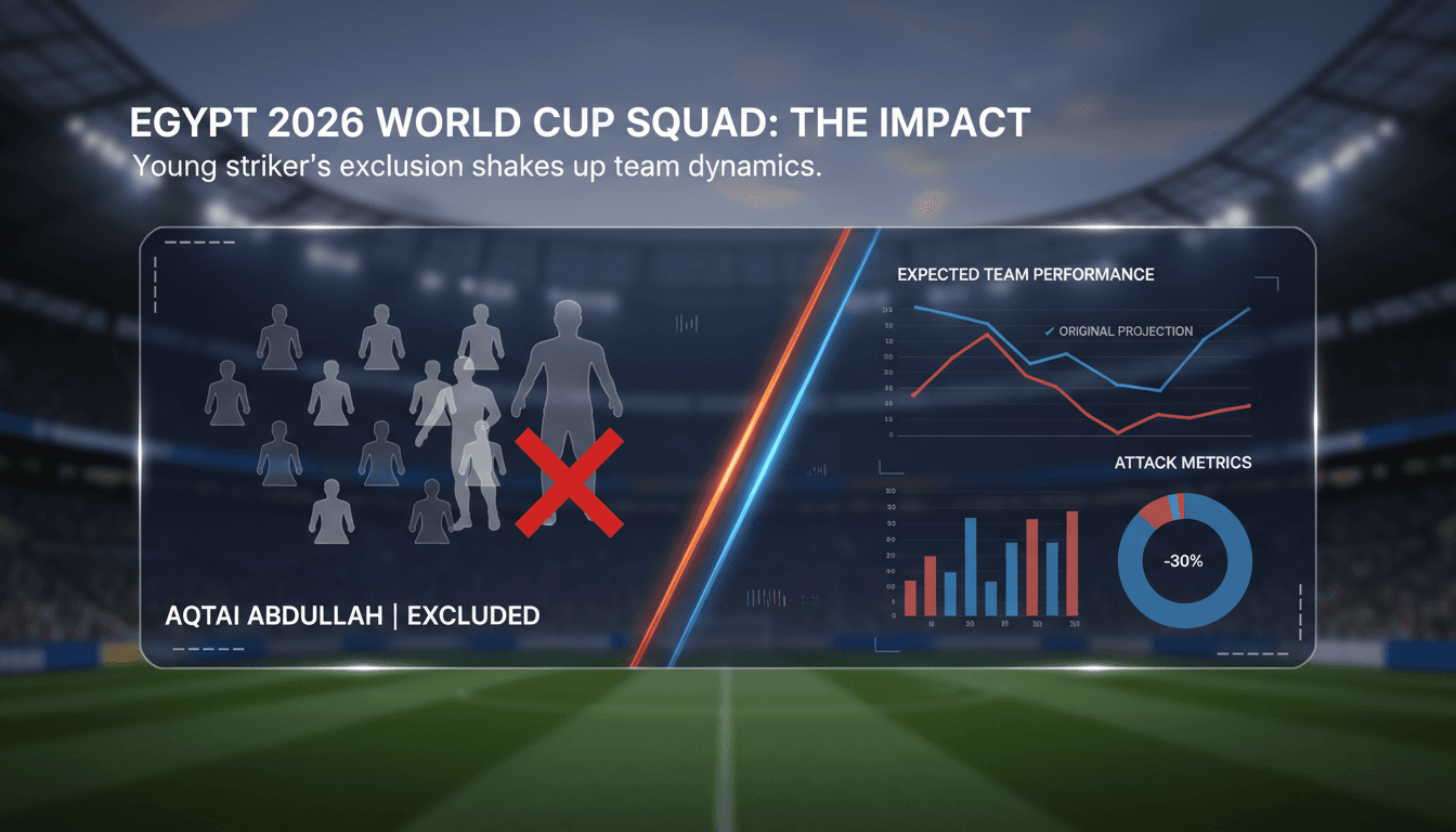 Egyptian national football team squad announcement for World Cup 2026