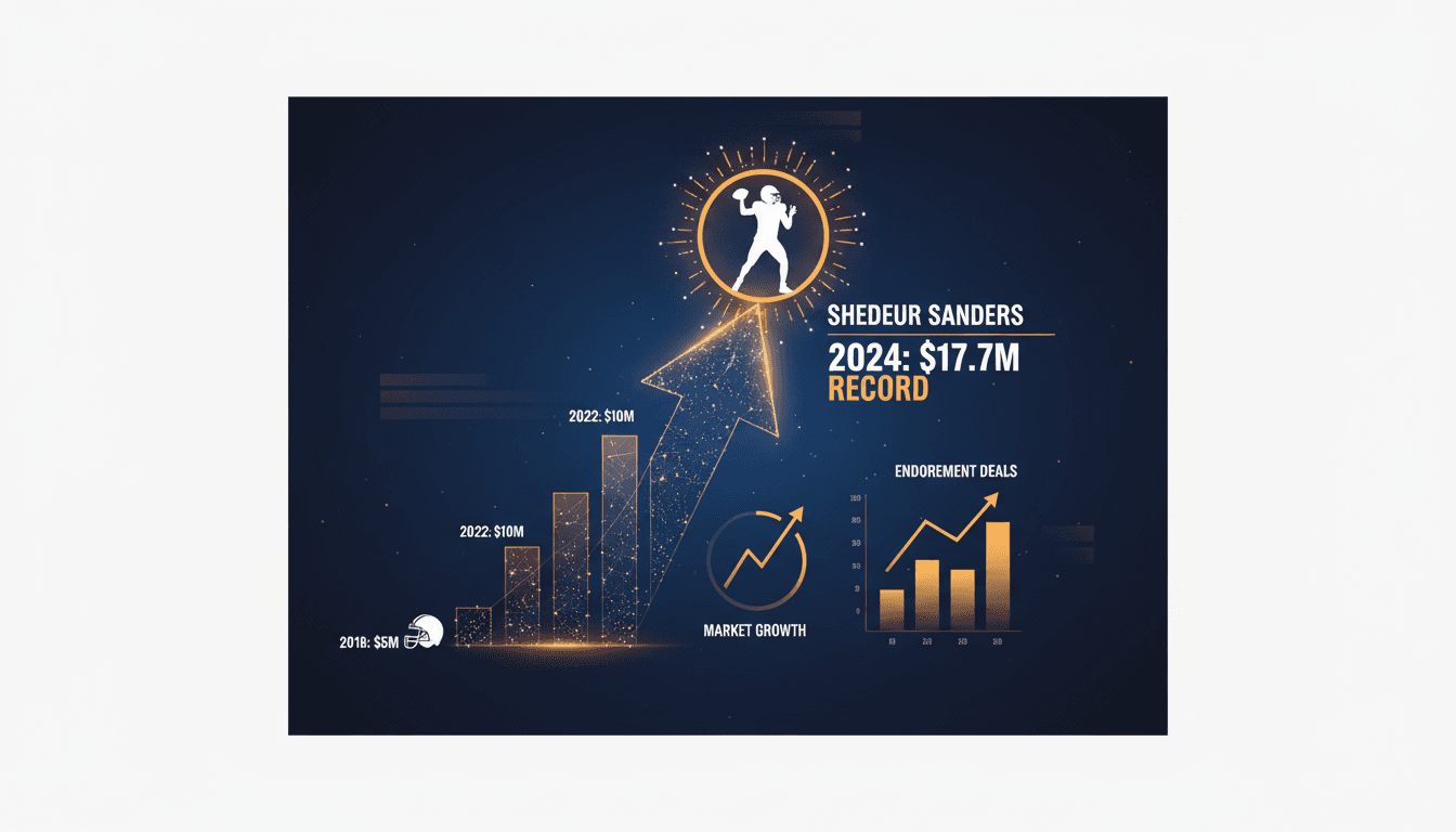 Shedeur Sanders sets new NFLPA licensing income record at $17.7 million