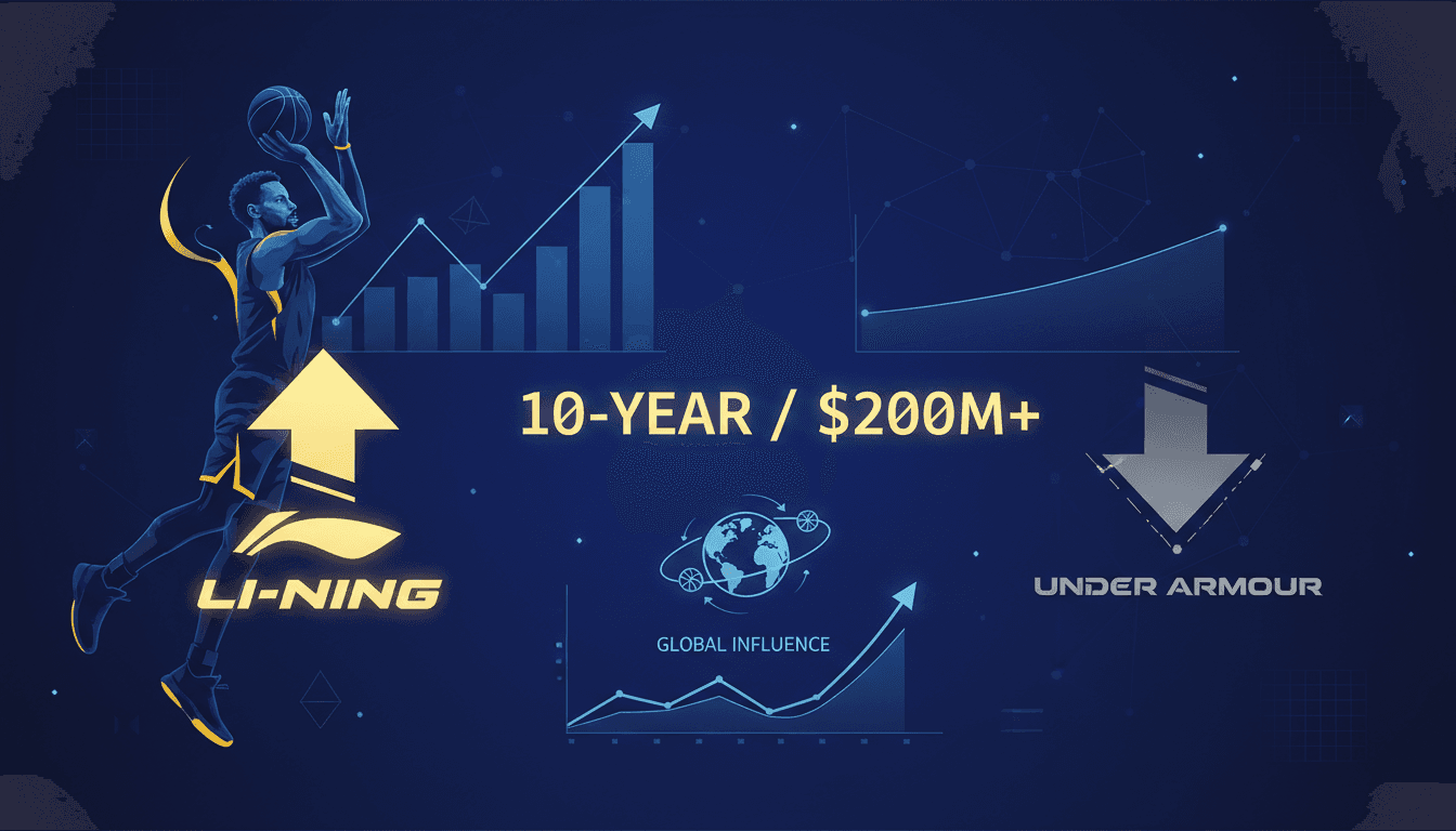 Stephen Curry signing endorsement deal with Li-Ning
