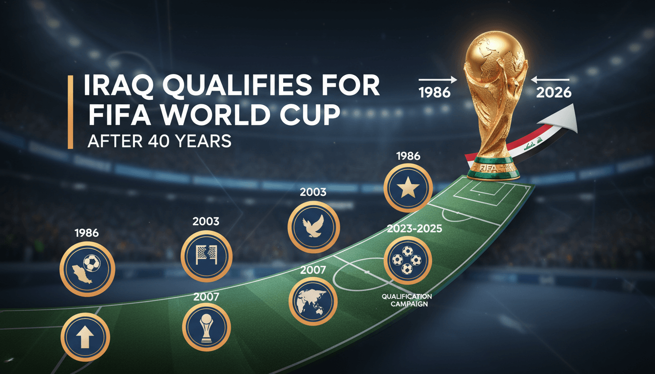 Iraq qualifies for FIFA World Cup after 40 years