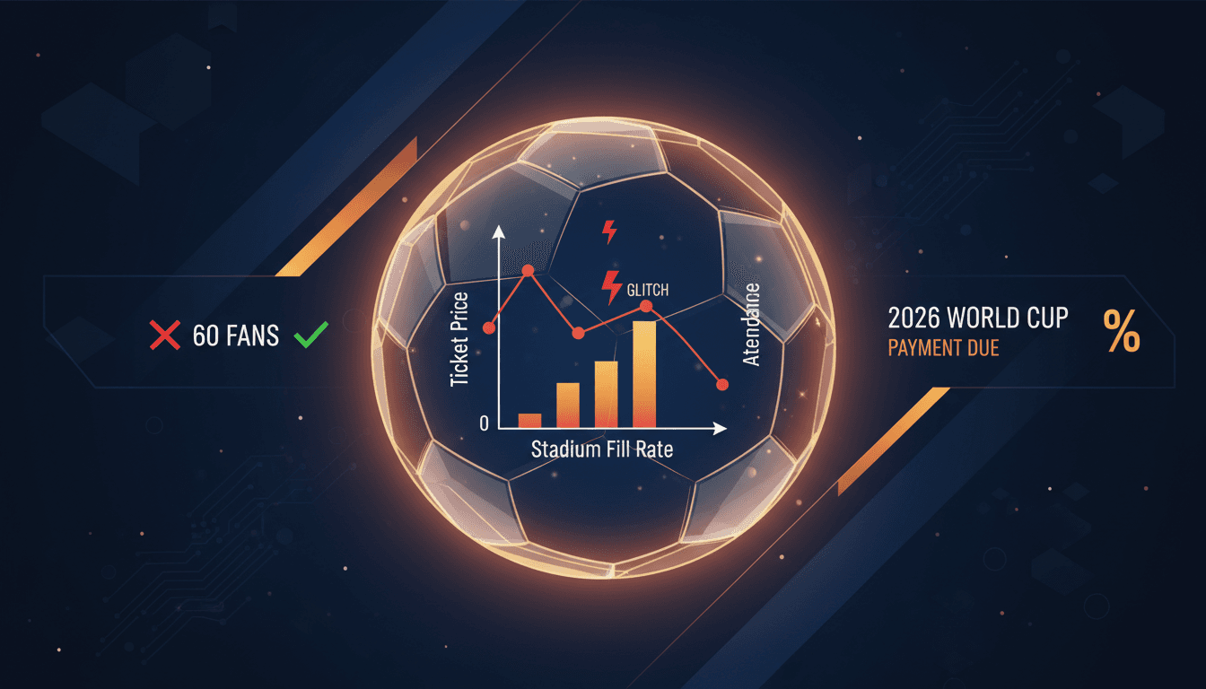 FIFA logo with World Cup tickets in the background