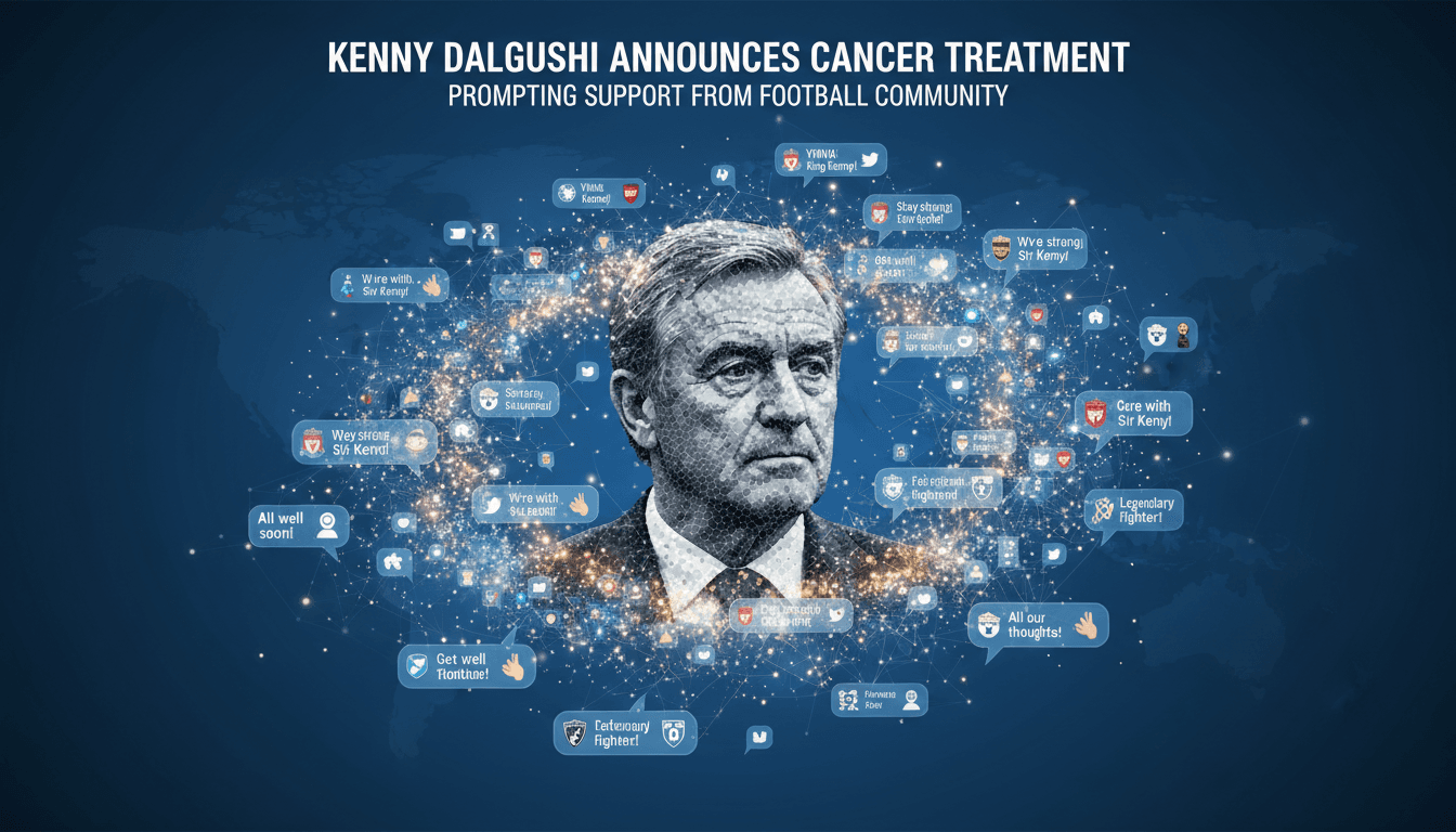 Kenny Dalglish announces cancer treatment prompting support from football community