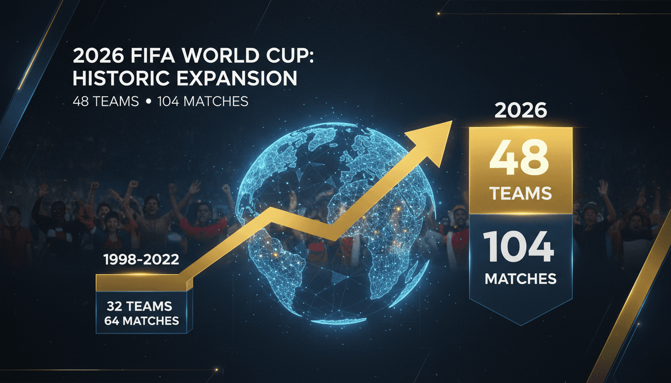 2026 FIFA World Cup to Feature Historic Expansion with 48 Teams