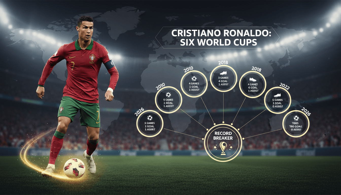 Cristiano Ronaldo training for the 2026 FIFA World Cup