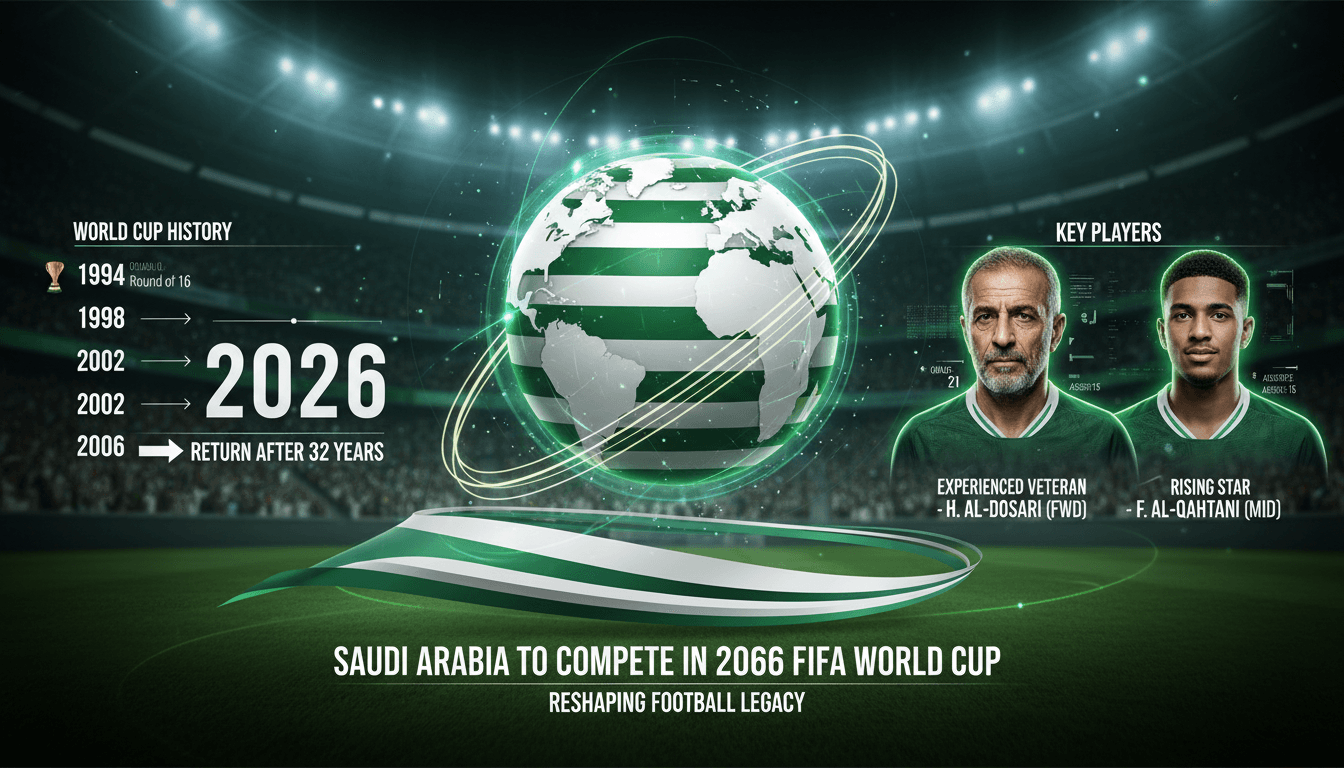 Saudi Arabia national football team preparing for the 2026 FIFA World Cup