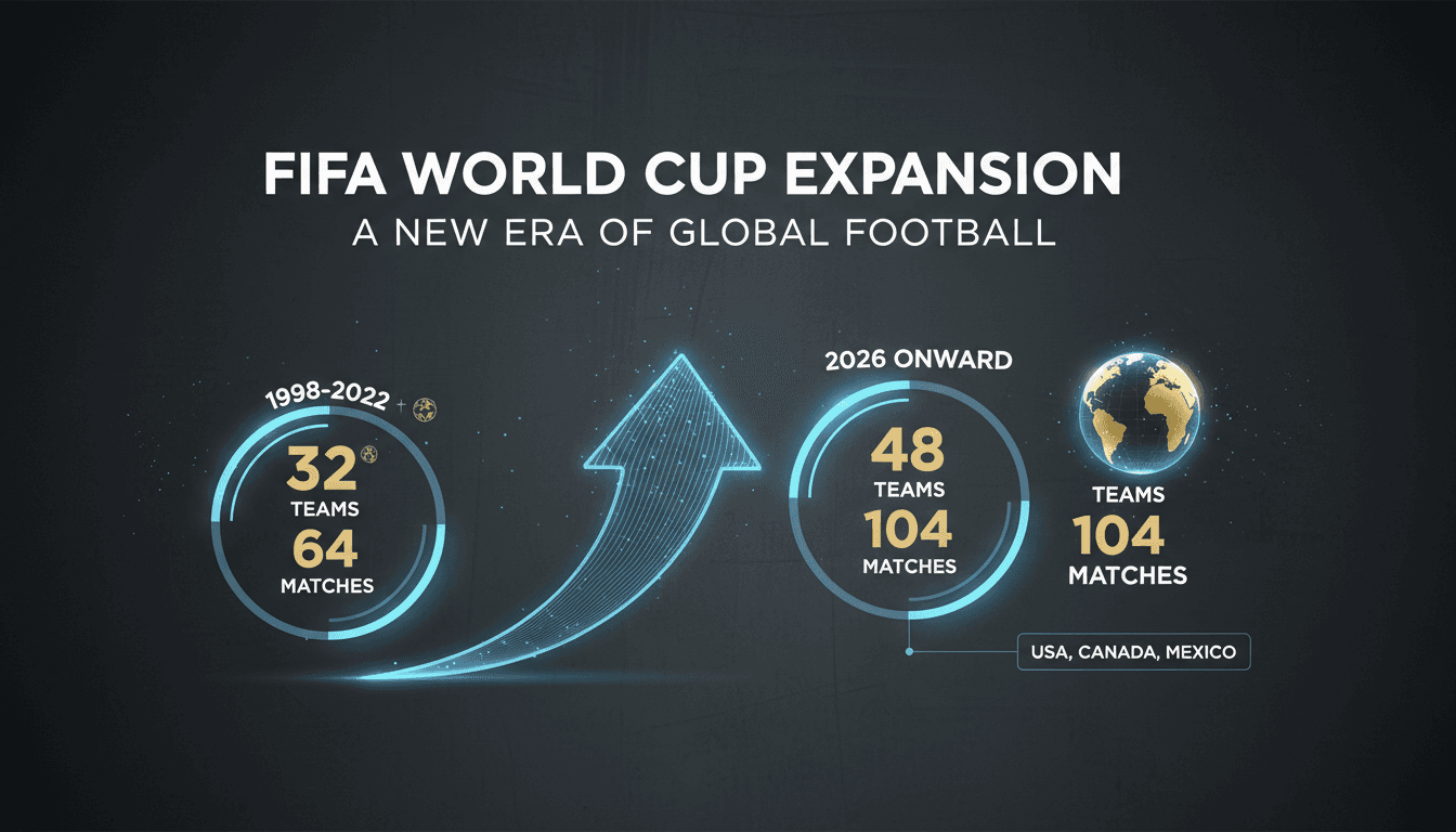 FIFA announces expansion of 2026 World Cup to 48 teams