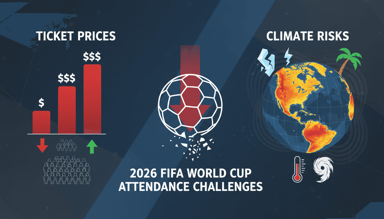 2026 FIFA World Cup Faces Attendance Challenges Due to Ticket Prices and Climate Risks