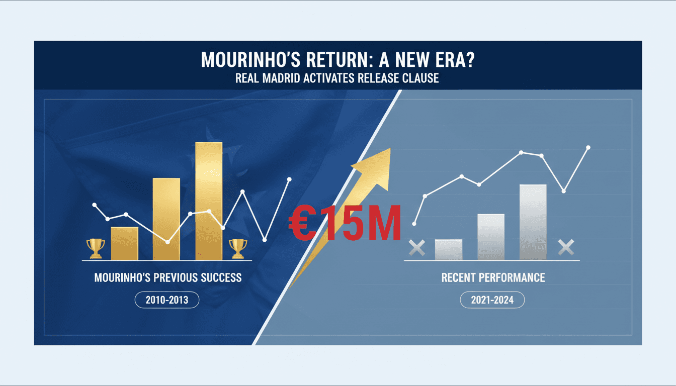 Jose Mourinho during his previous tenure at Real Madrid