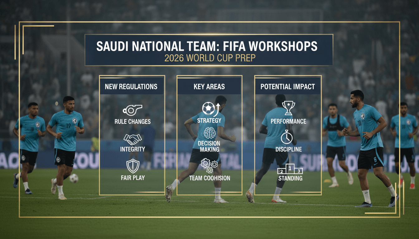 Saudi National Football Team Engages in FIFA Workshops Ahead of 2026 World Cup