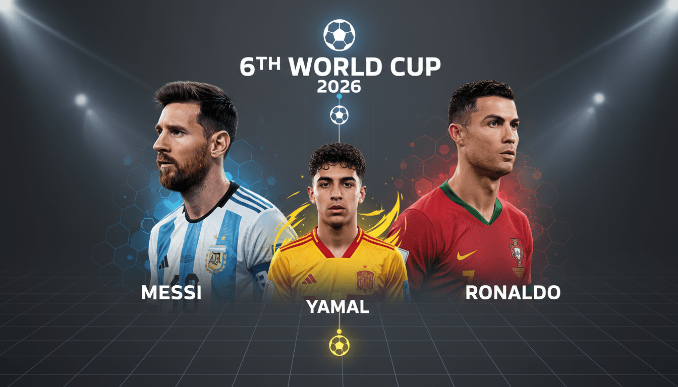Messi and Ronaldo to Compete in Record Sixth FIFA World Cup in 2026