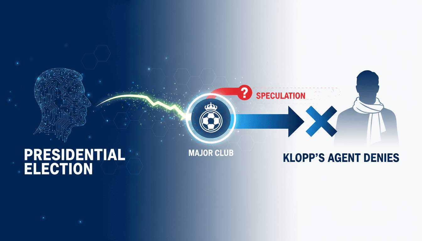 Klopp's Agent Denies Real Madrid Coaching Speculation Amid Presidential Election