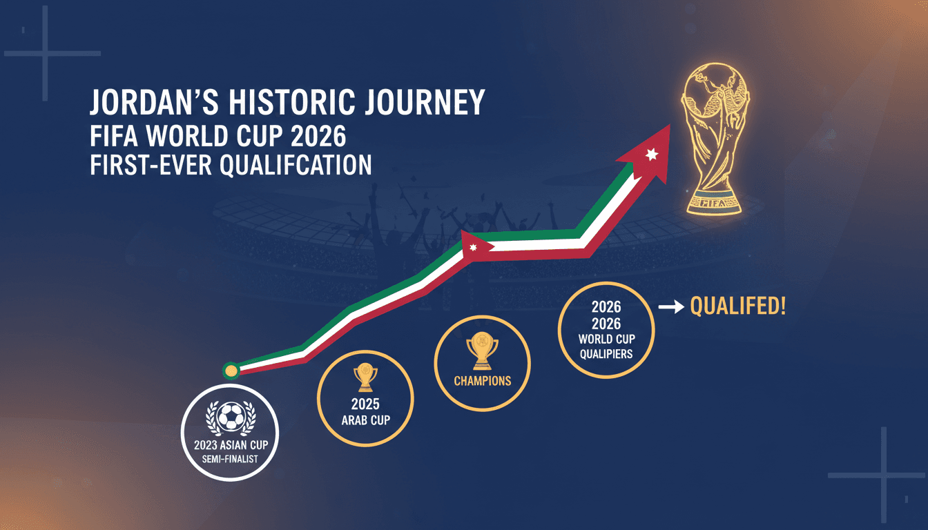 Jordan qualifies for its first FIFA World Cup in 2026
