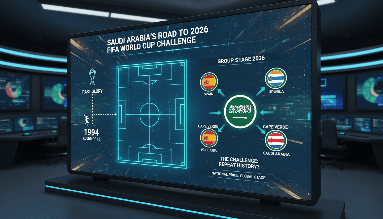 Saudi Arabia's National Football Team Prepares for 2026 FIFA World Cup Challenge
