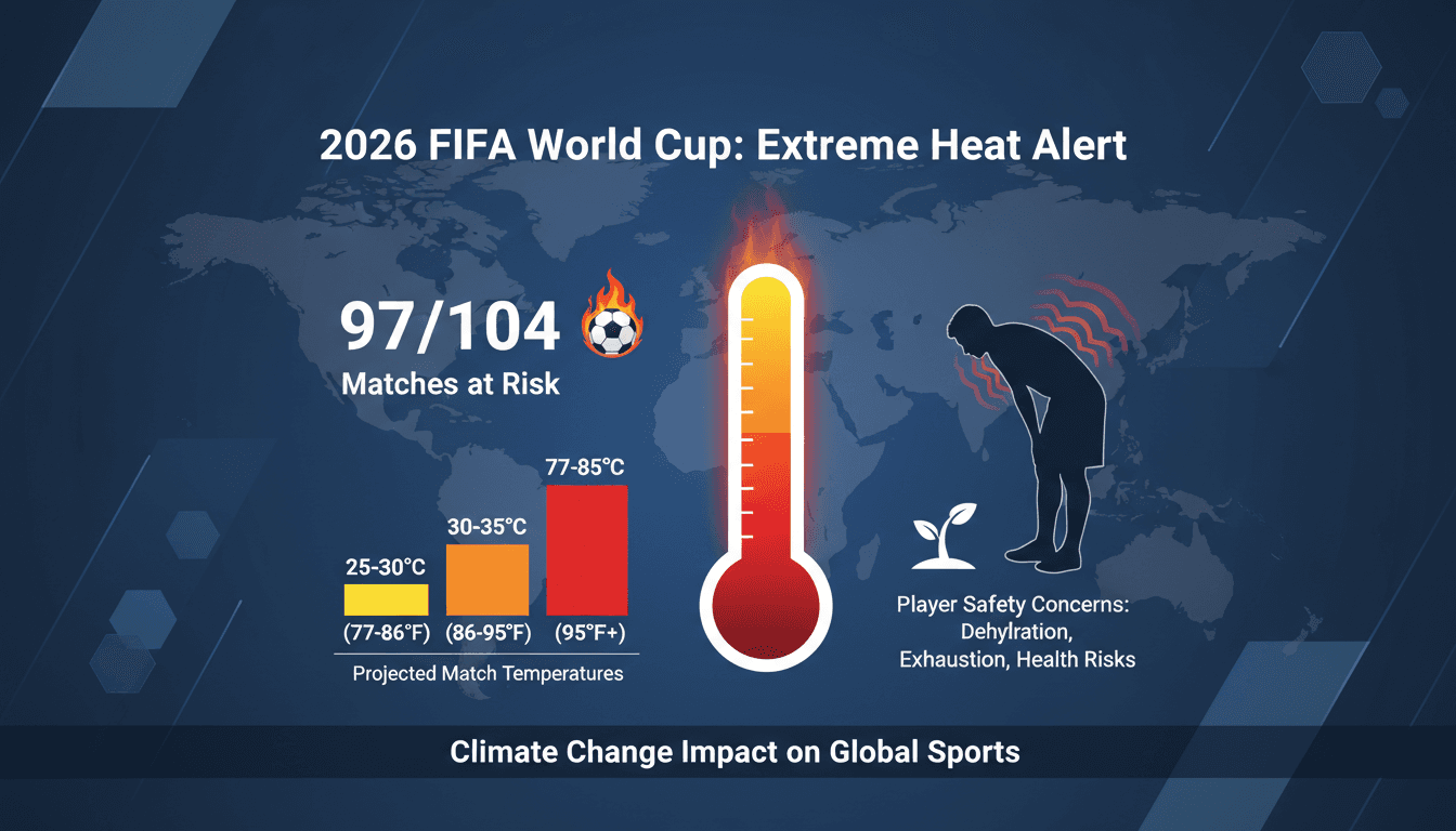 2026 FIFA World Cup Faces Extreme Heat Challenges Impacting Player Safety