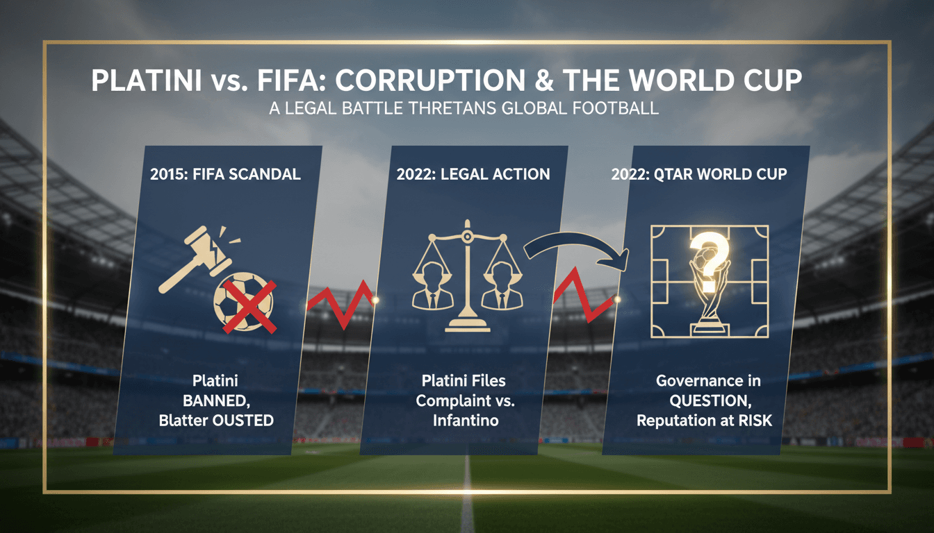 Michel Platini Files Legal Complaint Against FIFA President Gianni Infantino