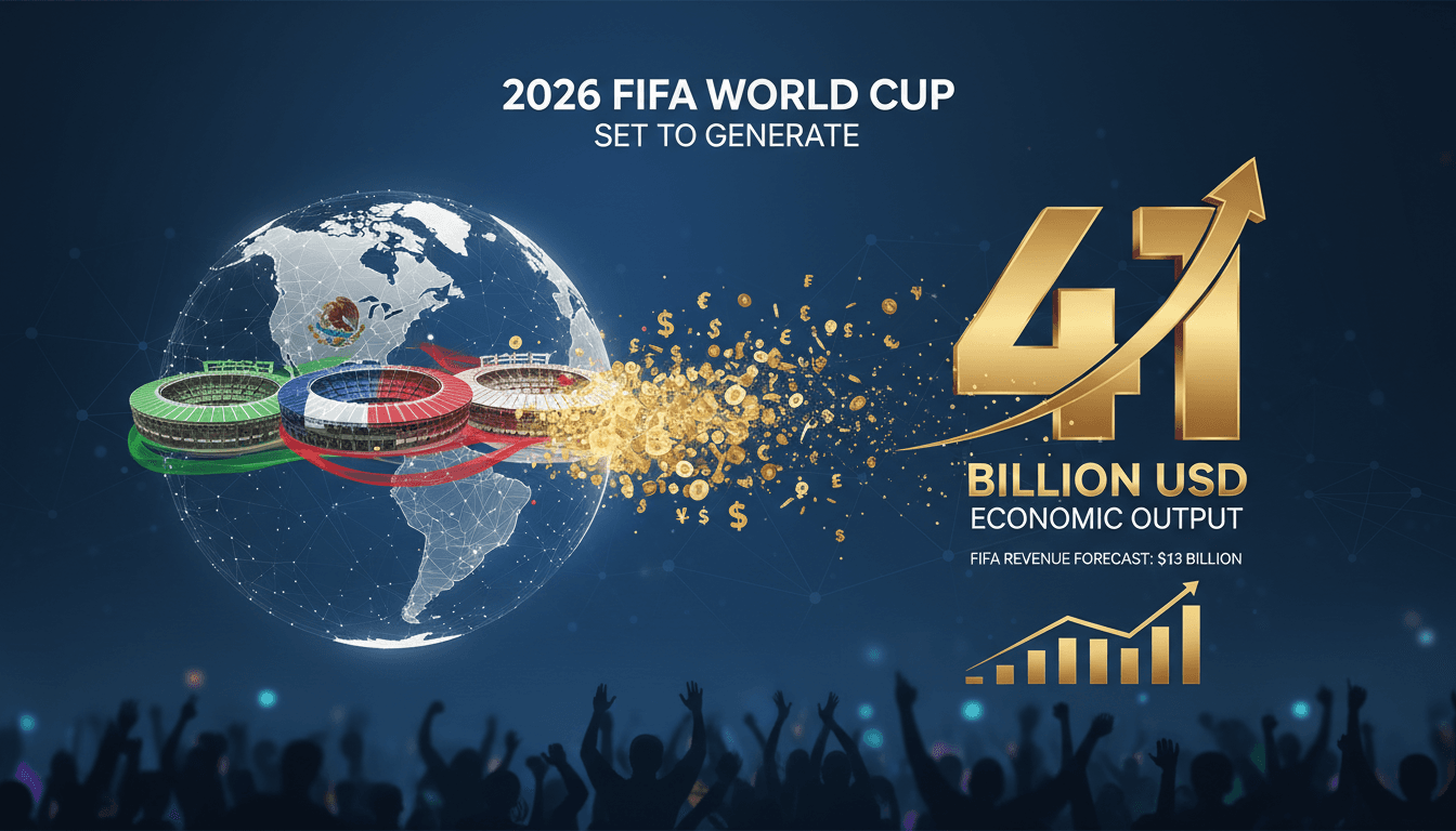 2026 FIFA World Cup set to generate $41 billion in economic output