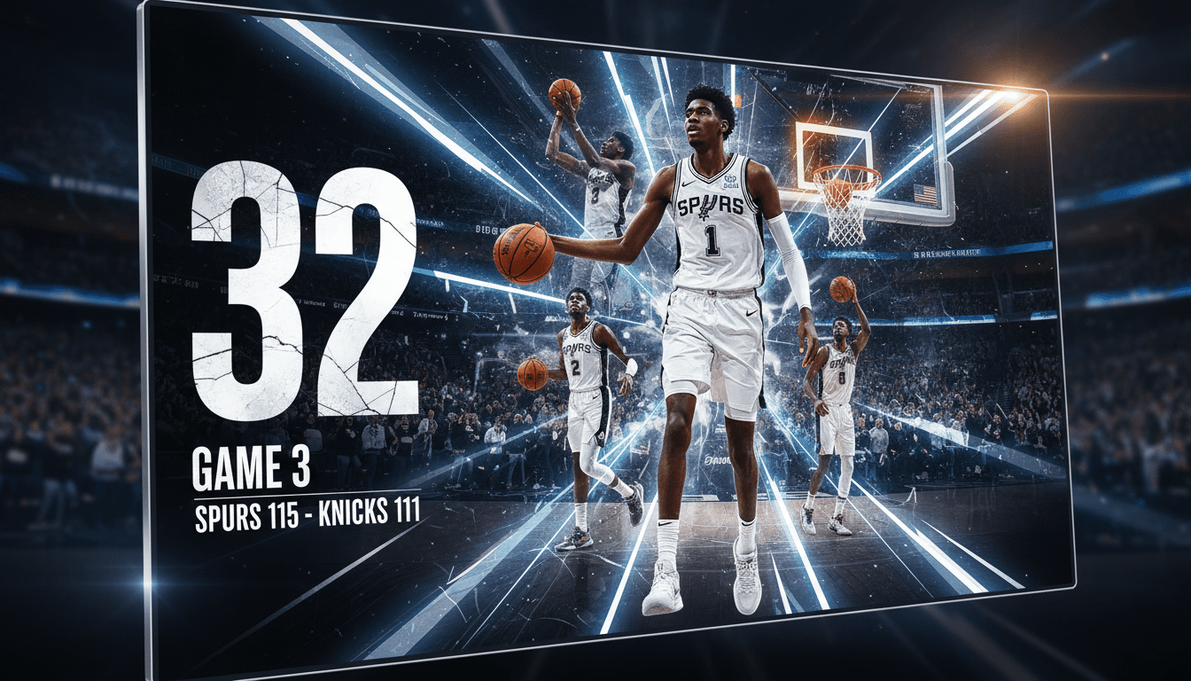 Victor Wembanyama Leads Spurs to Victory in NBA Finals Game 3