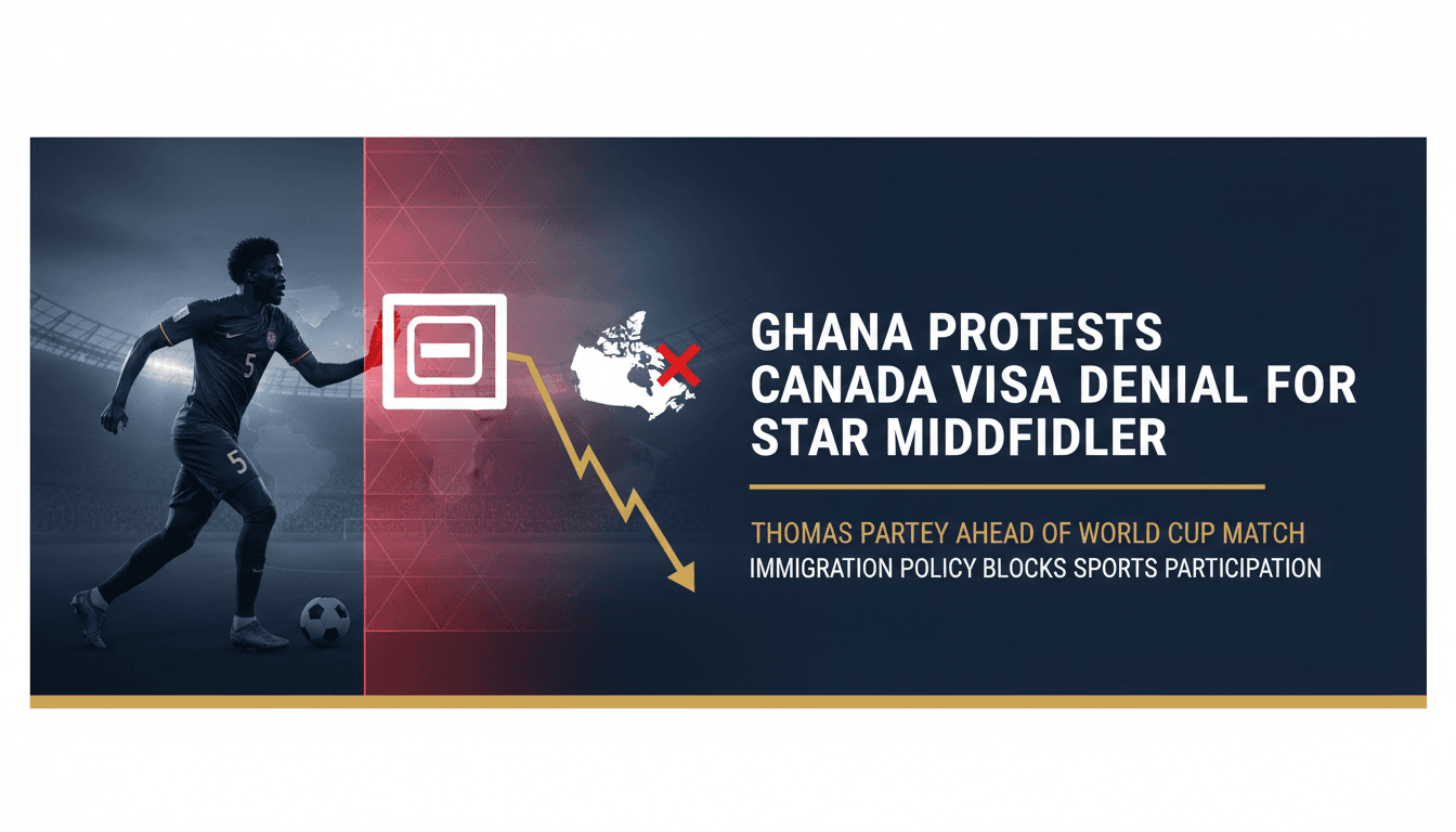 Ghana's Thomas Partey faces visa denial ahead of World Cup match